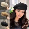 1PC Lightweight Photography Beret Elegance Comfortable Daily Outings Breathable Fashionable Polyester Knitwear Travel