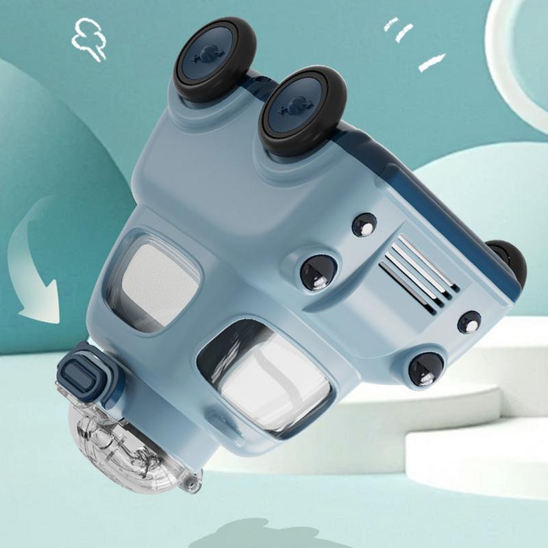 Wasserflasche 600ml Autodesign Teetasse Großes Fassungsvermögen Trinkflasche Wiederverwendbarer Getränkebehälter für Roadtrip Outdoor Pendeln