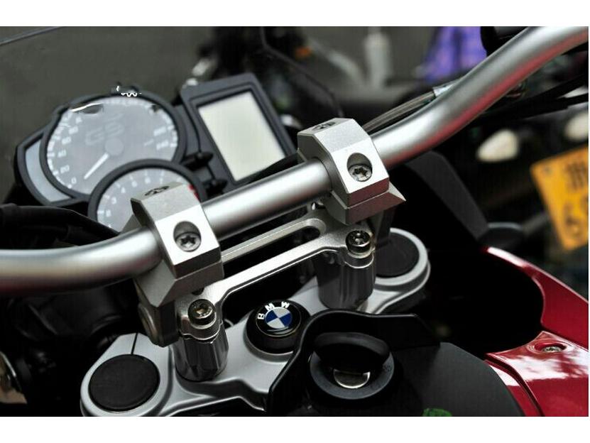 BMW F700GS 22mm Universal Handlebar Riser Modification