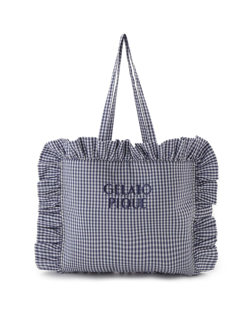 Gelato Pique WhiteDay Pillow Tote Bag PWGB261614 NVY Free Size Women s