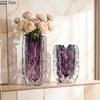 Creative Bubble Glass Vase Thickened Flower Pots Table Decoration Flowers Arrangement Transparent Bubble Vases Modern Home Decor