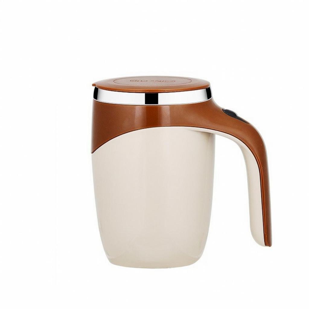 Rechargeable Stirring Coffee Mug Smooth easy-tInterior, Auto-mixing