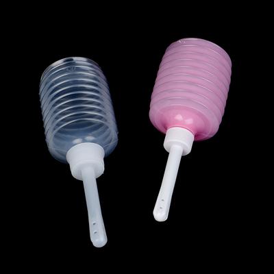 200ML 8 Furos Descartável Ducha Vaginal Anal Retrátil Lavagem Limpeza Ânus Limpo