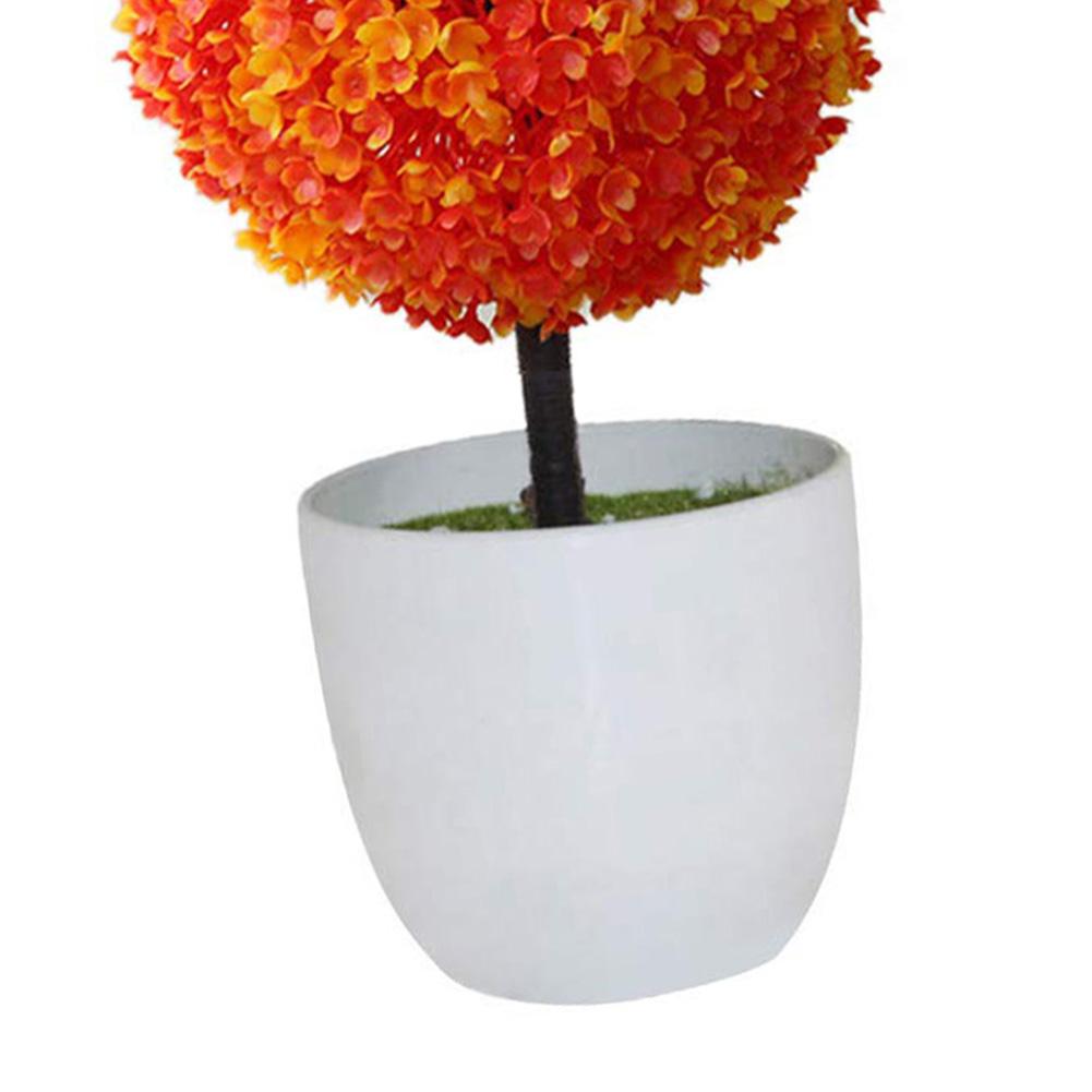 Modny kształt kuli sztuczna doniczkowa ozdoba topiary sztuczna roślina bonsai sztuczna roślina dekoracja domu