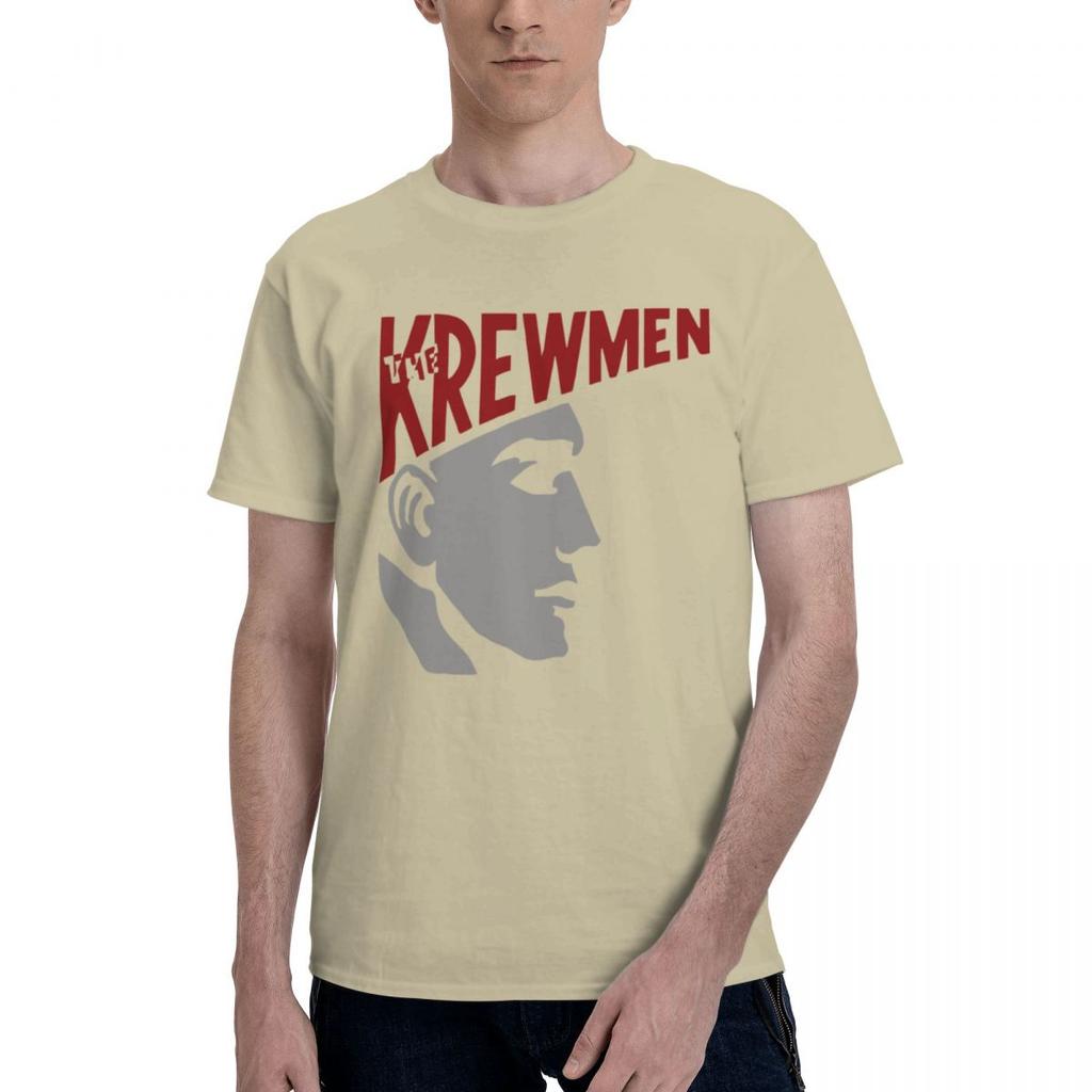 80s The Krewmen JOY Gift Birthday Christmas 100 Cotton Casual Breathable Confortable Anime Football Shirts 2025 Funny Gift