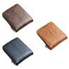 with Zipper Men Short Wallet Multiple Card Slots Business Coin Purses Vintage Card Holder  Boy