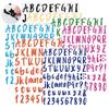 5 Sheets Water Proof Vinyl Sticker House Address Mailbox Number Stickers,1 Inch
