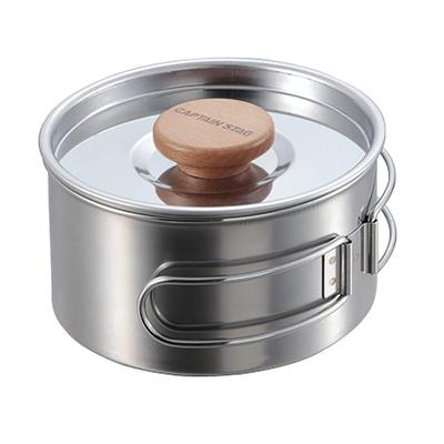 BBQ Pot Stainless Steel One Hand Pot 12cm Medium Plate UH-4207