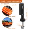 Mounting Pin Set for MaxTrax MKII Recovery Traction Boards, 4Pack Mounting Pins Lockable Safety Mount Pins,