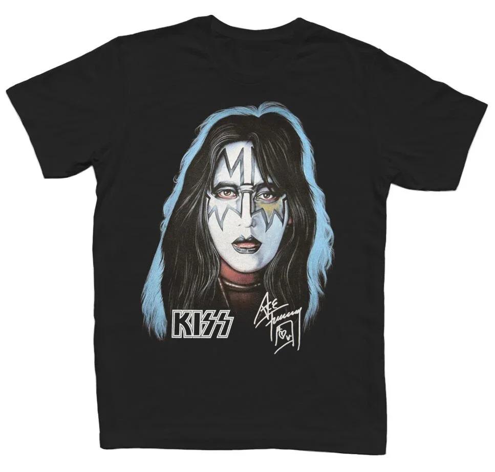 Vintage! Ace Frehley Mens Black Rock T-Shirt Tee Men All Size 2025 HOT High Street Best Selling Casual Cotton Comfortable Tee