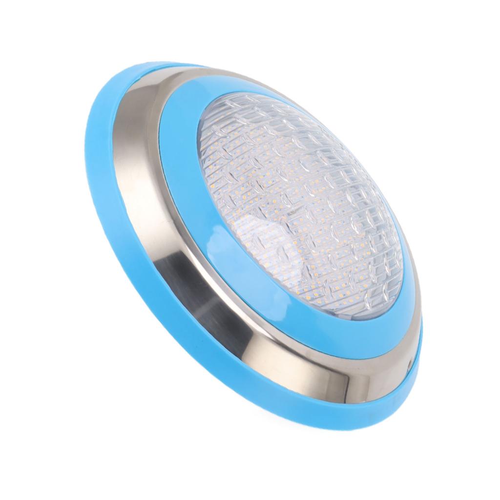 LED Underwater Swimming Pool Light IP68 Waterproof Wall Surface Mounted 35W Warm White Light