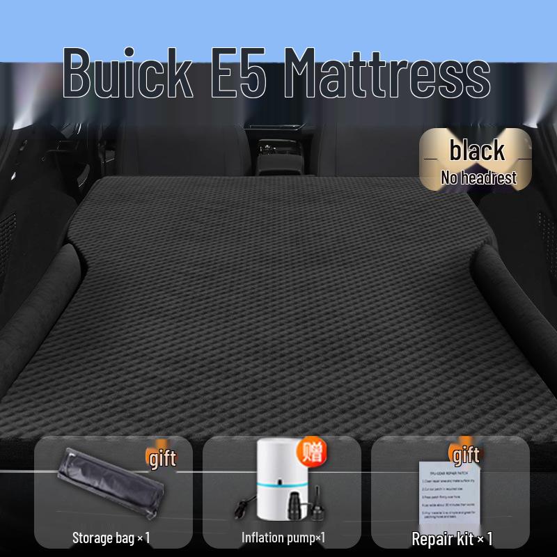 Buick E5 Car Rear Seat Inflatable Mattress - Trunk Bed & Sleeping Pad