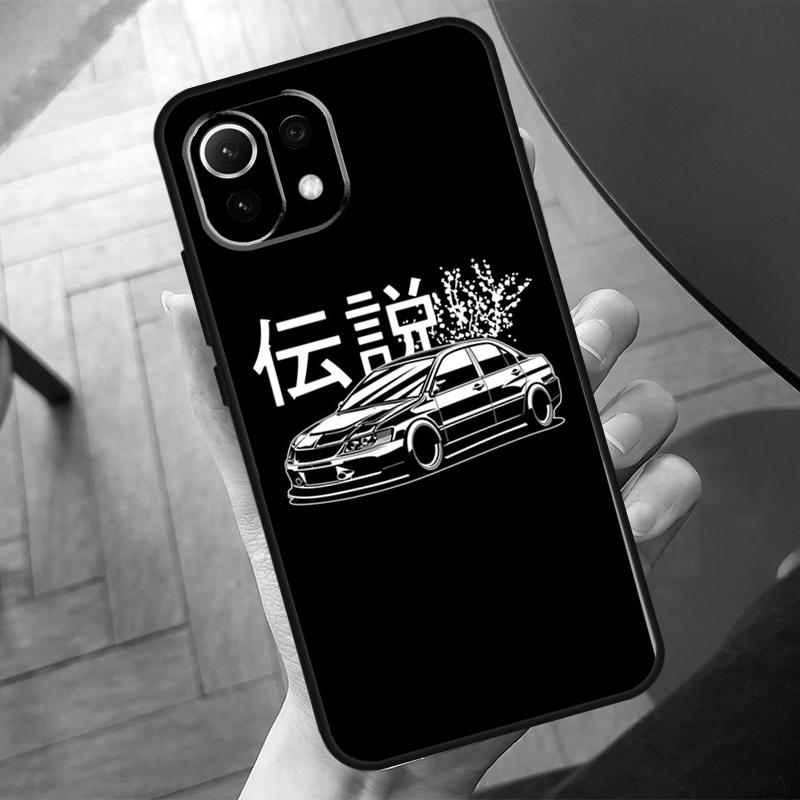 JDM Car Evo Case For POCO X3 X5 X6 F6 Pro M6 M5s F3 F5 Xiaomi 13T Pro 11T 12T 12 Lite 13 14 Ultra Cover