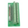 IDC40P 40Pin Male Header Breakout Board Terminal Block Connector PLC Interface with Bracket