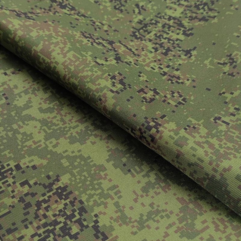 Waterproof Pixel Printed Camouflage Cordura PU Coated 1000D 600D 500D 100% Polyester Cordura Fabric