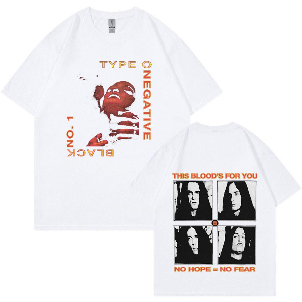 Rocková kapela Type O Negative Bloody Kisses Pánské Dámské Gotický Metal Vintage Hip Hop Trička s krátkým rukávem 100% bavlna