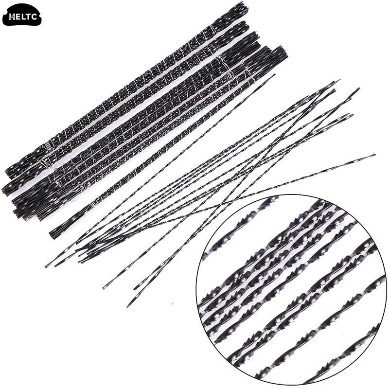 12Pcs/lot Diamond Wire Saw Blade Cutter Jewelry Metal Cutting Jig Blades Woodworking Hand Craft Tools Scroll Spiral Teeth
