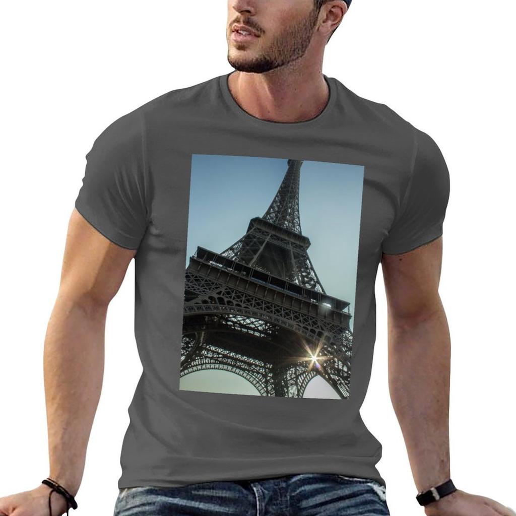 Eiffel Ray Of Sunshine Tshirt Holiday Lightweight Tshirt