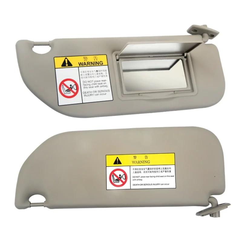 Auto-Sonnenblende Ersatz für Peugeot 301 für Citroen C3 Ersatzteile 98038432DS/98038433DS Linke Rechte Seite Sonnenblende