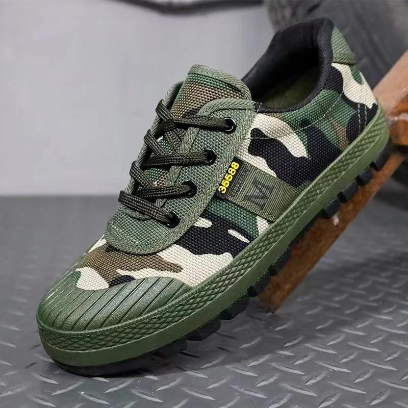 Men's Work Shoes Hiking Tactics Hunt Shoes Trekking Shoes Man Breathable Comfortable Mountain Climbing Shoe Vulcanized  Tenis