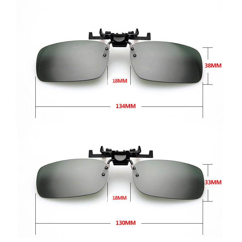 Car Night Safety Driving Glasses Clip on Sunglasses Night Vision Glasses for Men Women Anti-glare Driver Goggles Sunglasses2