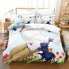 Anime DRAMAtical Murder Game Bedding Set Print single Comforter Quilt Bed Cover Duvet Cover Pillow Case 3 Pieces Kids Adult Size