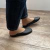 Le Plie Noie Portable Size M [PDPALAS & DECORELUONNOS] Slip-On, (Black)