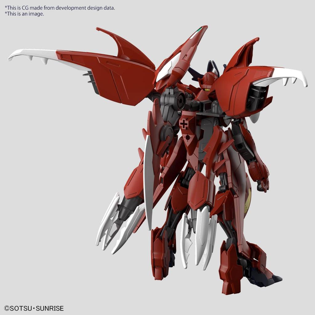 HG Gundam Build Metaverse Gundam Amazing Barbatos Lupus plastikový model v měřítku 1/144 barevně odlišený
