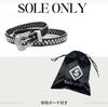 [$ole Only] Sole Only Belt, Glittery Black Bling Bling Hip Hop Western CZ Diamond Artificial Crocodile, 100cm 110cm, Cool, Men's, Women's, Unisex
