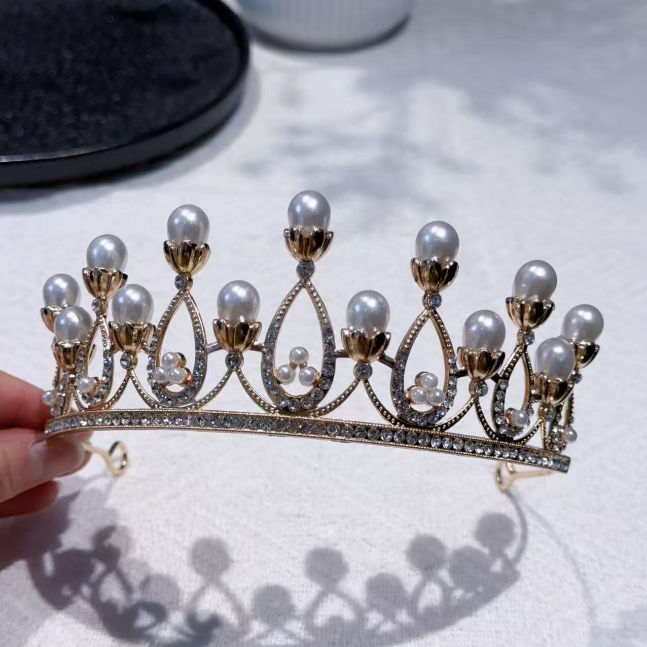 

Корона с бриллиантами «Вода» на день рождения, повязка на голову «Принцесса», свадебная корона невесты, повязка на голову для совершеннолетия, детское украшение для волос