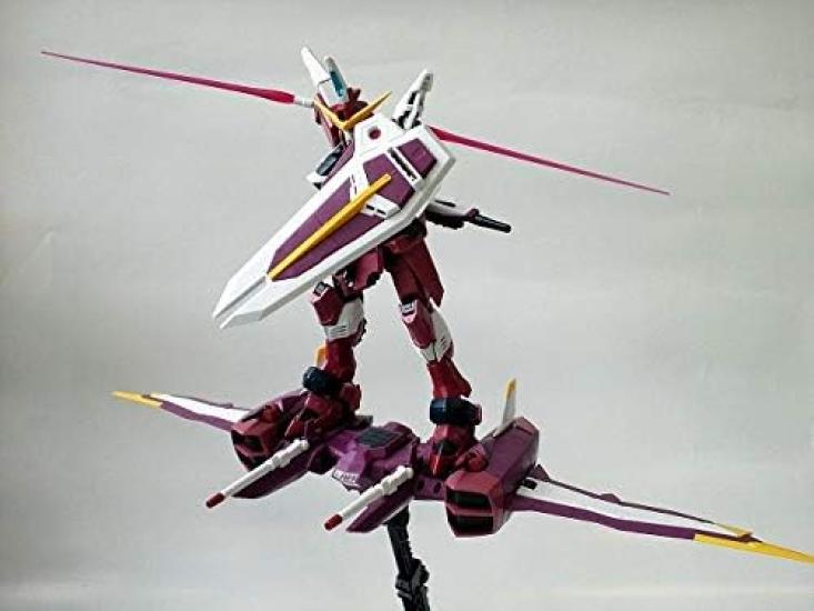 BANDAI SPIRITS RG Mobile Suit Gundam SEED Justice Gundam Scale Plastic Model 1/144 Color-coded