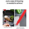 Uncoated Cast Iron Pan Flat Omelette Pan Durable Steak Frying Pan  Gas Induction Cooker