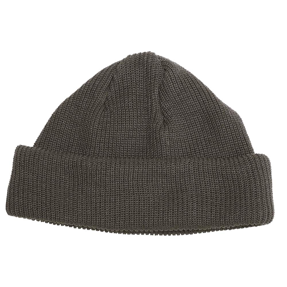 Nakota Good Fit Short Cotton One Size Fits Knit Watch Roll Free Gray Beanie, All, Hat, Cap, Beanie, Watch, Size, (90)