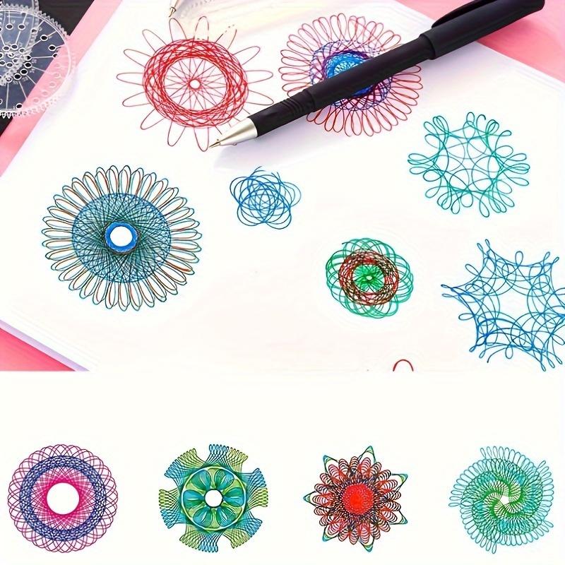 22pcs Kaleidoscope Painting Set - Fun and Versatile Magic Ruler for Creative Drawing, Ideal Birthday and Christmas Gift, Perfect Art Reward