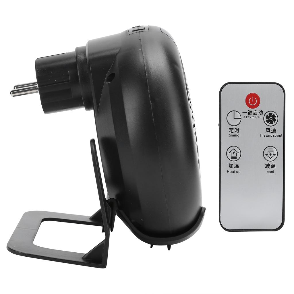 900W Heizlüfter Mini Heim Elektroheizung Warmluftventilator für Bürozimmer