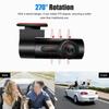 1080P WiFi Car DVR Dash Cam Mini Hidden 1080P DVR Driving Recorder Camera Night Vision
