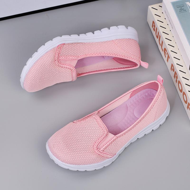 Женские ультралегкие одношаговые туфли для мам большого размера с дышащей сеткой — фото 3