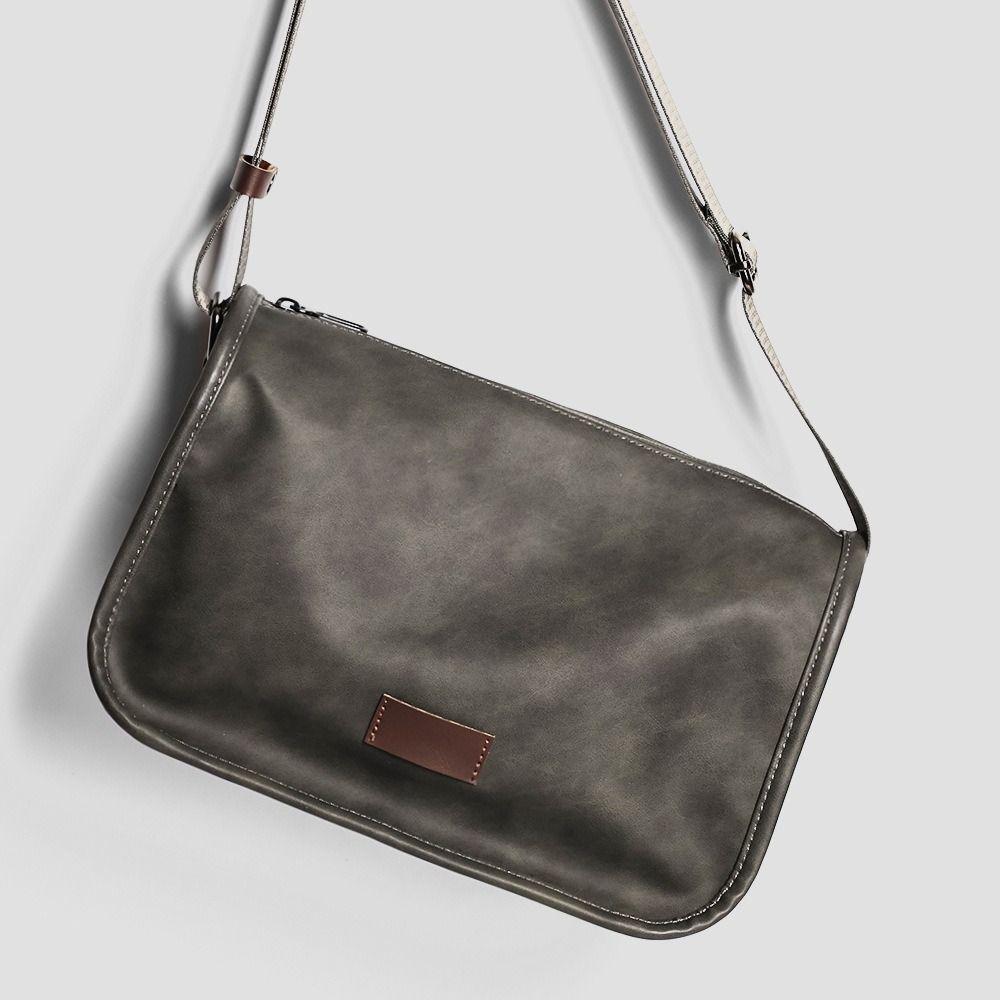Dull Polish Shoulder Belt Bags Waterproof Single-shoulder Bag High Quality Male Shoulder Bag  Men