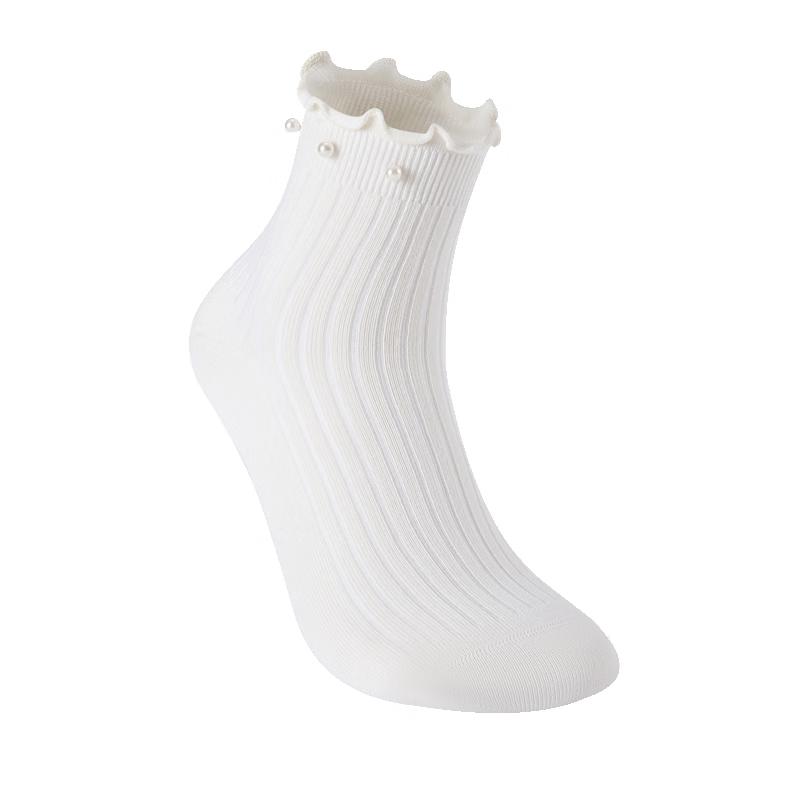 FILA FUSION Women s Ruffled Mid-Calf Socks S