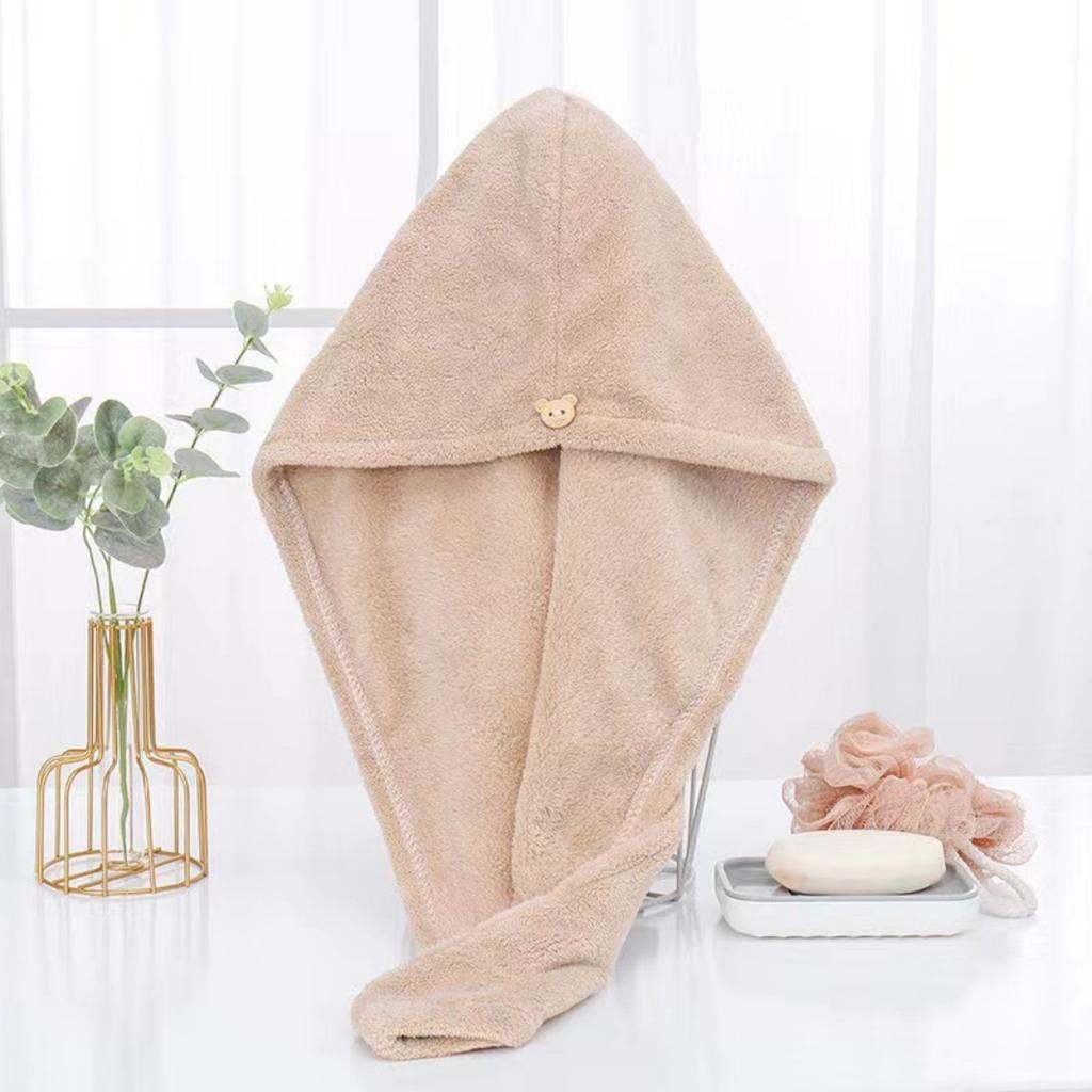 JOYBLISS Microfiber Hair Towel Magic Fast Drying Dryer Towel Women Wrap Head Absorption Water Bath Hat