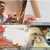 10pcs/set DIY Craft Velvet Self Adhesive Felt Soft Velour Felt Sticker A4 Quilting Fabric  Car Decor