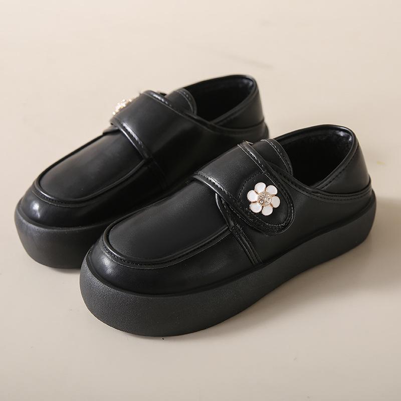 

Осенне-зимние бархатные мокасины в британском стиле с плоской подошвой для женщин 40 чёрный