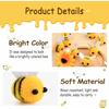 DIY Handmade Material Yellow Bee Pompom Hair Ball 4pcs 20CM Polyester Child  Hat Clothing Headdress Wedding Party Supplies