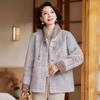 YUZHAOLIN Women's New Chinese Style Plush Winter Coat