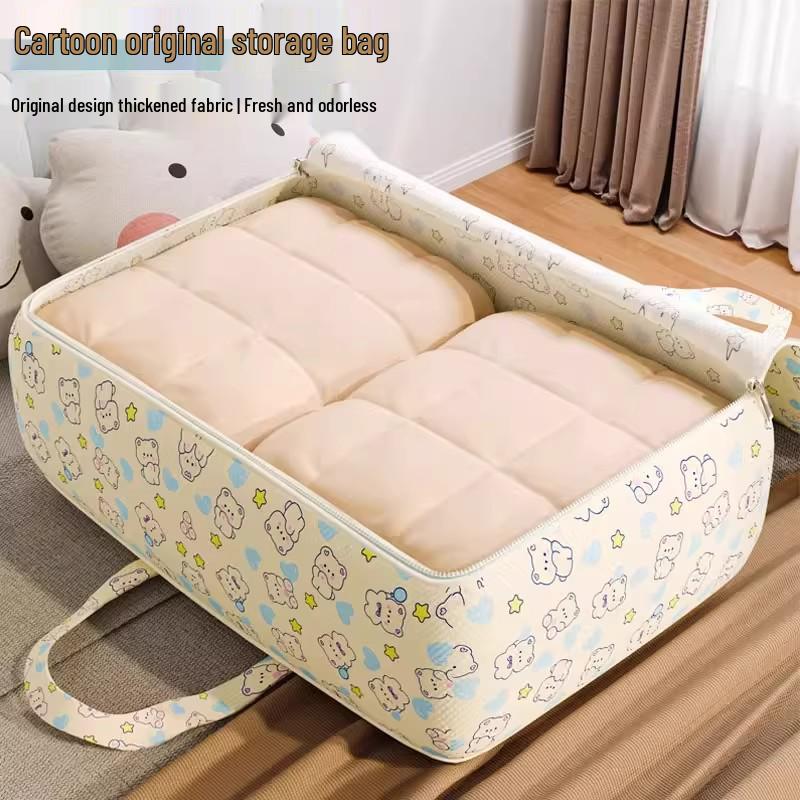 Velkokapacitní úložná taška na přikrývky na oblečení, věci a stěhování