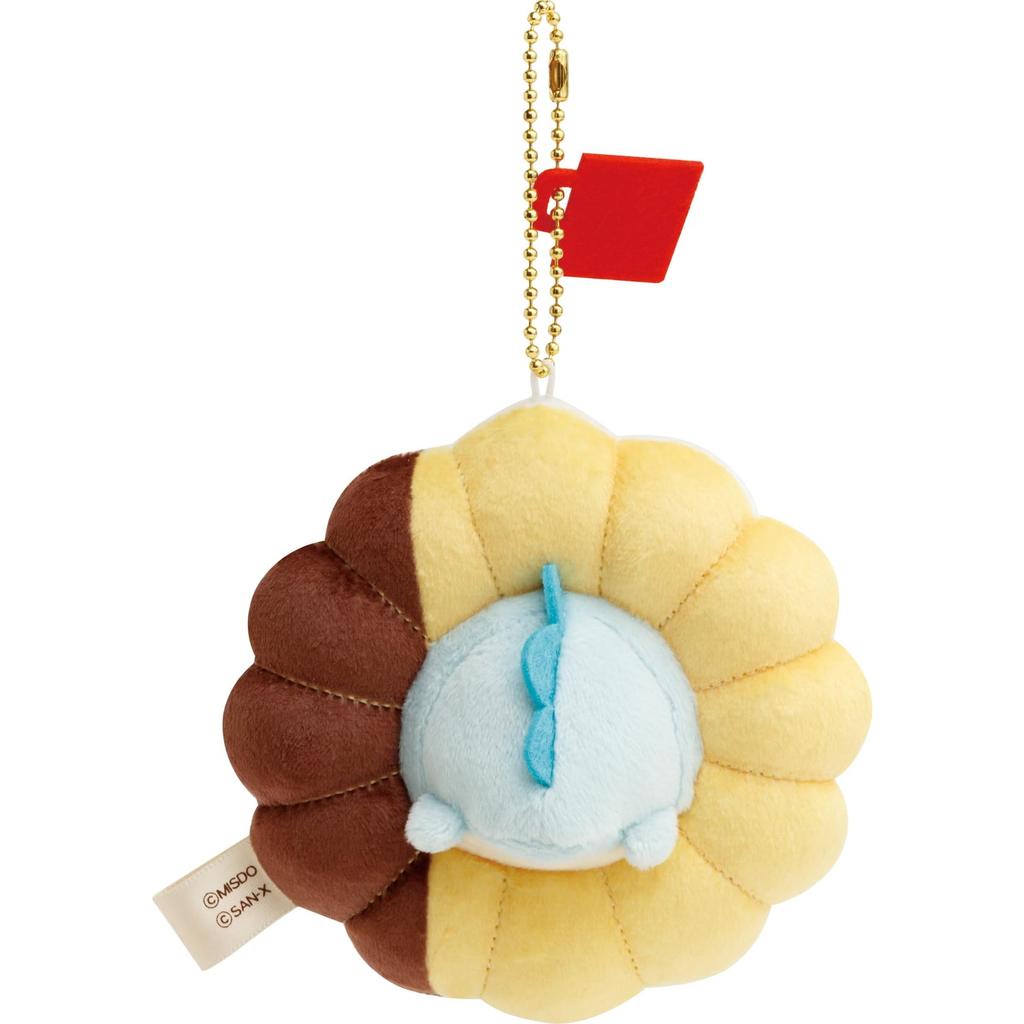 San-X Sumikkogurashi Mister Donut Collaboration Hanging Plush Toy Lizard Angel French MO48901