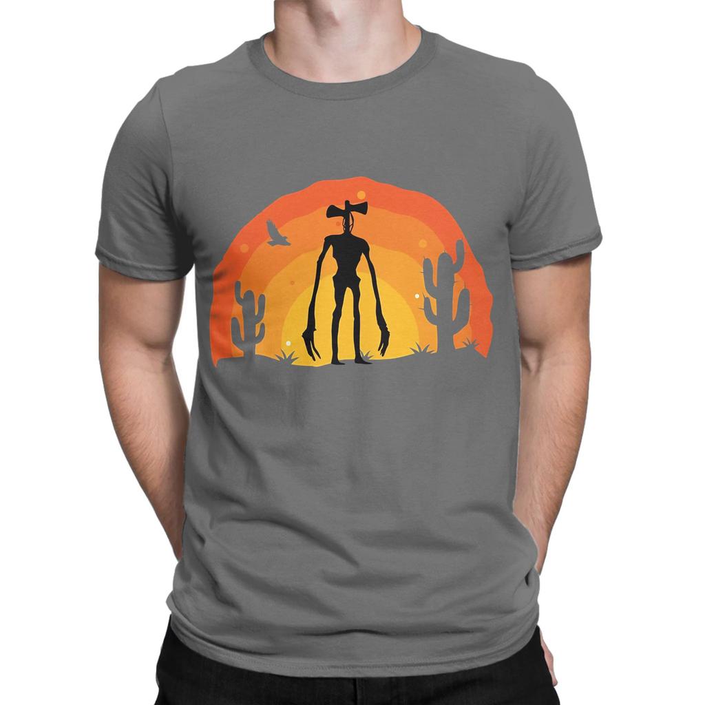 Siren Head Kostüm für Kinder Jungen Weltraum Wüste UFO Grafik 100% Baumwolle T-Shirt Siren Head Oberteile T-Shirts Für Unisex