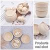 Toddlers Montessori Material Sorter Sensory Toys Wooden Mushroom Pine Cones Blocks Clip Cup Bowl Fine Motor Skill Teaching Aids
