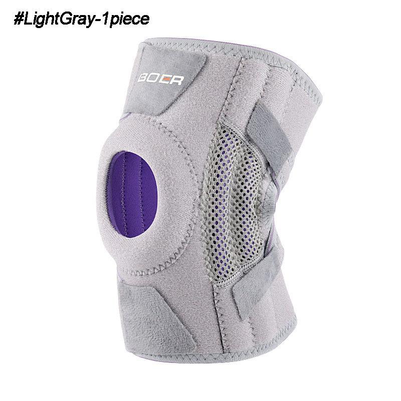 

Durable And Safe Patella Knee Brace Orthopedic Knee Pad Hole Patella Protector Knee Protector Sports Kneepad Safety Guard Strap Running Arthritis