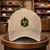 Triquetra Print Baseball Cap Casual Duckbill Hat Fashionable Hat Adjustable Outdoor Casual Cap for All Seasons Suitable fo
